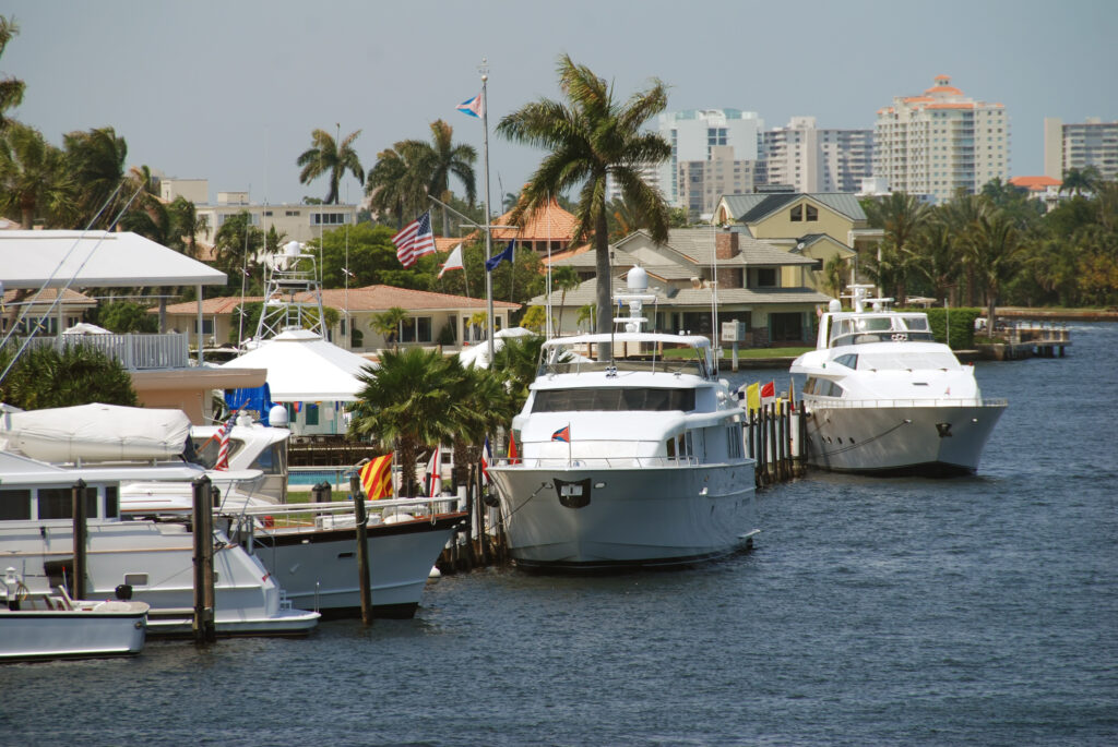 Boat or Yacht in Fort Lauderdale with Fire, Water, or Mold Damage.