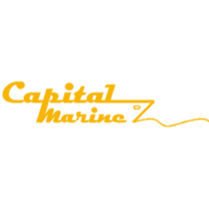 Capital Marine transparent logo.