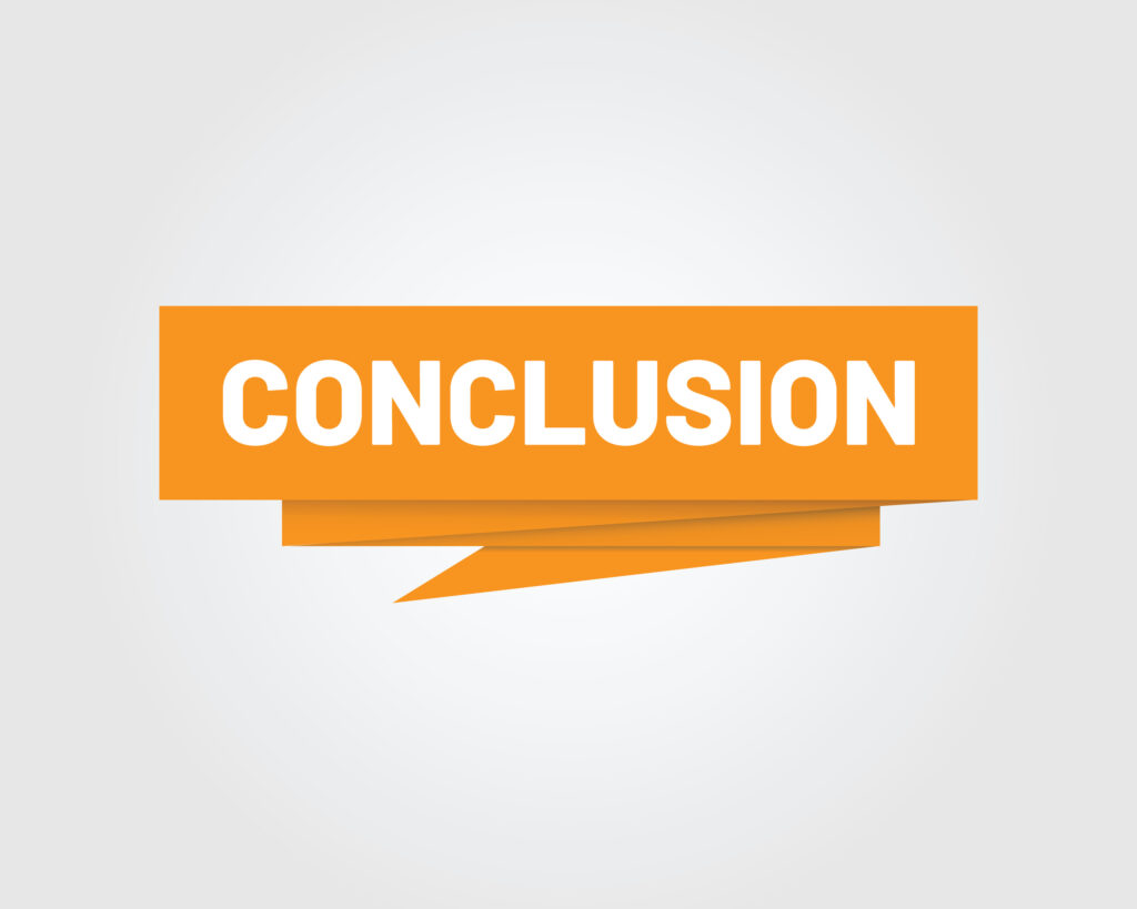 Conclusion logo graphic